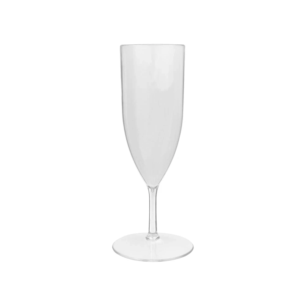 Plastic Champagne Glass 6 Pack - DM Procom South Africa