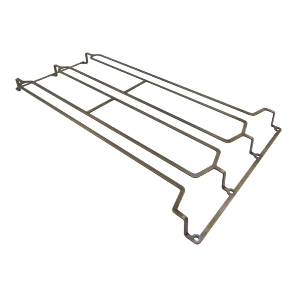 CEILING MOUNT BRASS FLAT GLASS RAIL - 3